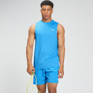 MP muška uska majica bez rukava za trening Essentials – svijetlo plava