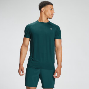 MP Мъжка спортна тениска Essentials - петролено зелено