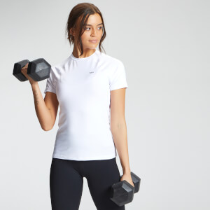 MP Women's Essentials Training Slim Fit T-Shirt - White