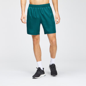MP Men's Repeat Graphic Training Shorts - Deep Teal