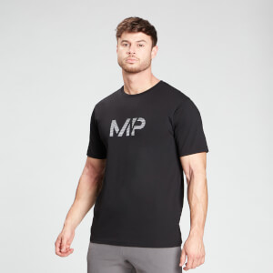 MP Men's Gradient Line Graphic T-shirt ngắn tay - Màu đen
