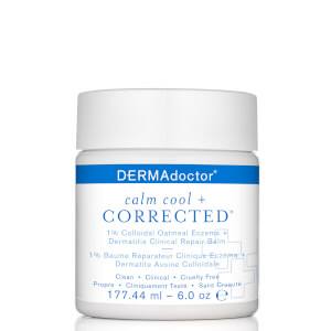 DERMAdoctor Calm Cool and Corrected 1% Colloidal Eczema and Dermatitis Clinical Repair Balm 6 oz