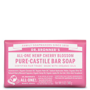 Dr Bronner's Pure Castile Bar Soap Cherry Blossom 140g