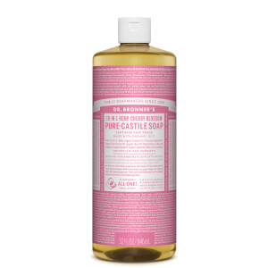 Dr Bronner's Pure Castile Liquid Soap Cherry Blossom 946ml