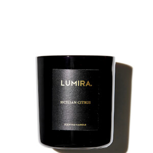 LUMIRA Sicilian Citrus Black Candle 300g