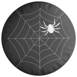 Decorsome Spider Web Large Round Cushion