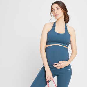 Дамски спортен сутиен за майчинство/кърмене Power на MP- светло синьо