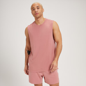 MP Muška majica bez rukava Composure –isprana ružičasta