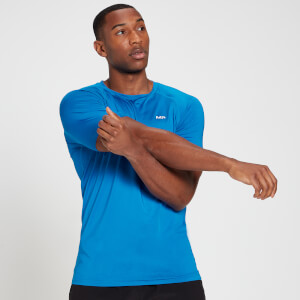 Мъжка спортна тениска с къс ръкав на MP - наситено синя
