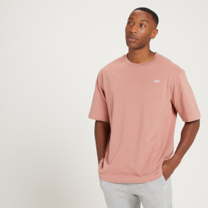 Мъжка тениска голям размер на MP - светло розова
