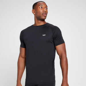 Мъжка тениска с къс ръкав MP Run Graphic Training - Black