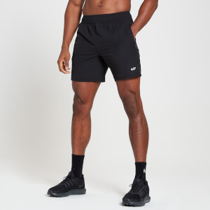 MP Men's Run Graphic Training Shorts - Black