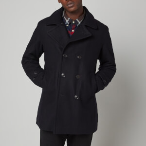 Barbour pea coat mens clearance