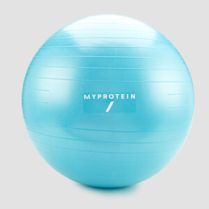 Ballon d’exercice et pompe MyProtein – Bleu