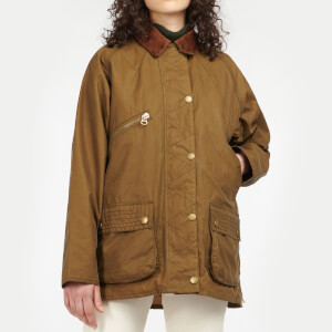 barbour wax cape