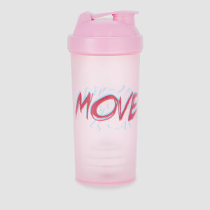 MP Pink Move Plastic Shaker - Pink - 600ml
