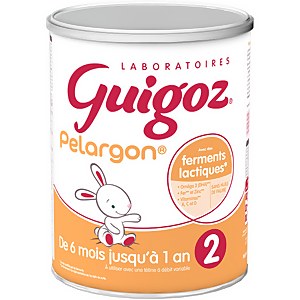 GUIGOZ® Pelargon® 2 - De 6 mois jusqu'à 1 an 800g