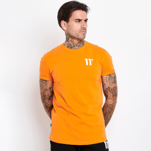 Men's Core Muscle Fit T-Shirt – Persimmon Orange
