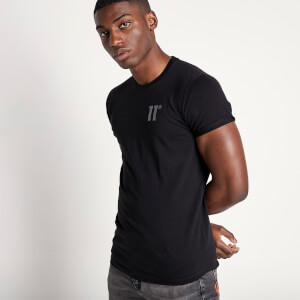 Men's Core Muscle Fit T-Shirt - Black/Dark Grey