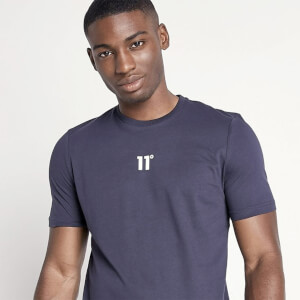 Men's Small Logo Short Sleeve T-Shirt - Navy
