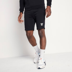 Men's Small Logo Sweat Shorts - Black