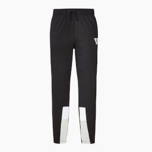 Men's Cut And Sew Track Pants - Black/Vapour Grey/White