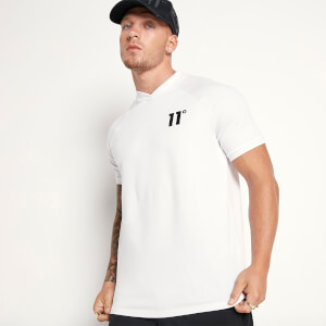 Men's Vesper V Neck Rib T-Shirt - White