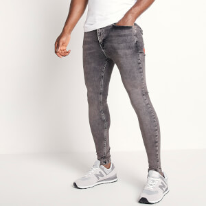 Men's Sustainable Stretch Jeans Skinny Fit - Grey Wash