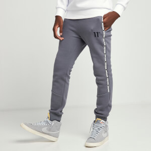 Cut and Sew Taped Joggers – Shadow Grey