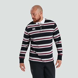 MENS LONG SLEEVED RETRO STRIPED JERSEY