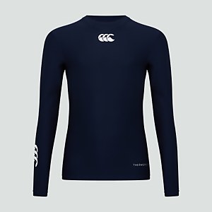 JUNIOR UNISEX THERMOREG LONG SLEEVED TOP NAVY