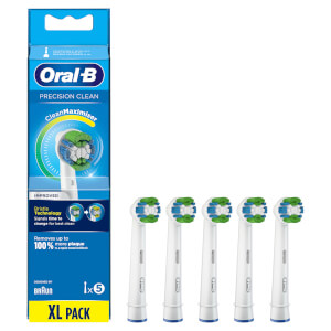 Oral-B Precision Clean Brush Head with Clean Maximiser - 5 Counts