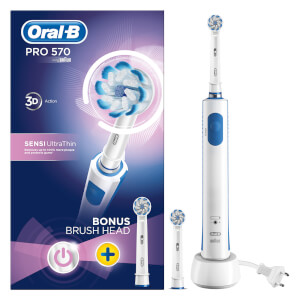 Oral-B Pro 570 Sensi Ultra Thin Electric Toothbrush