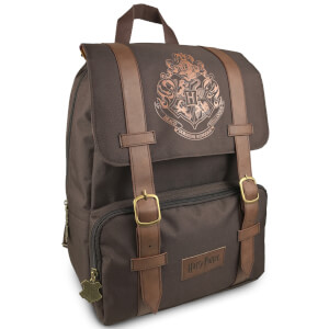 Harry Potter Hogwarts Vintage Backpack Brown from I Want One Of Those