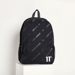11 Degrees Acc All Over Print Backpack - Black
