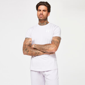 11 Degrees Men's Core Muscle Fit Short Sleeve T-Shirt - Pastel Lilac