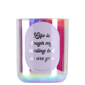 Damselfly Life is Tough Candle 300g