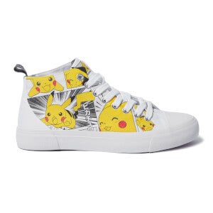 Pok&eacute;mon Adult Signature High Top - White