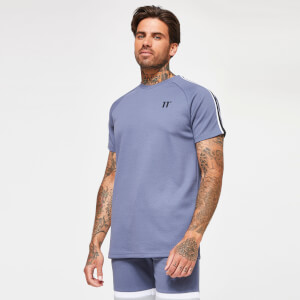 Oversized Taped Short Sleeve T-Shirt – Twister Grey