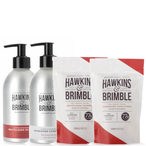 Hawkins & Brimble Refill & Pouch Bundle
