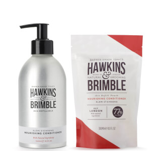 Hawkins & Brimble Conditioner Refill & Pouch Bundle