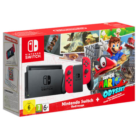 Nintendo Switch Super Mario Odyssey Limited Edition Bundle ...