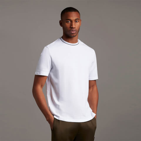 Casuals Tipped T-shirt - White
