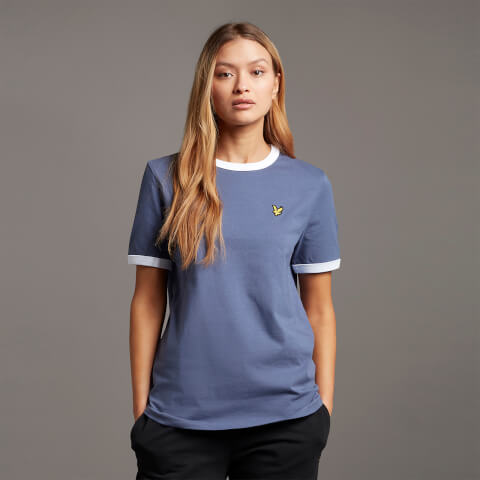 Ringer T-shirt - Nightshade Blue