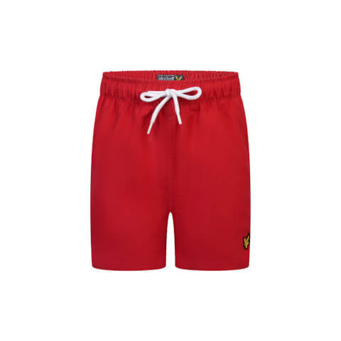 Lyle & Scott Kids Classic Swim Shorts - Tango Red