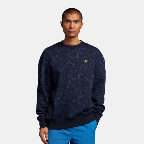 Splatter Print Sweatshirt