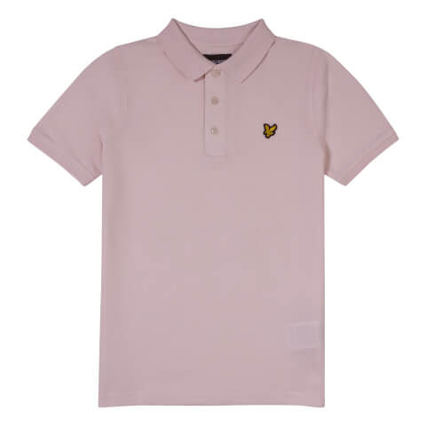 Lyle & Scott Kids Classic Polo Shirt - Primrose Pink