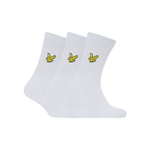 Men's Myles 3 Pack Sport Socks - Bright White