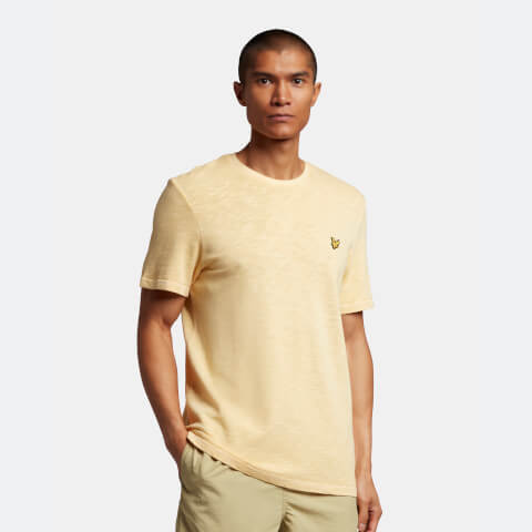 Men's Cotton Slub T-Shirt - Gold Haze