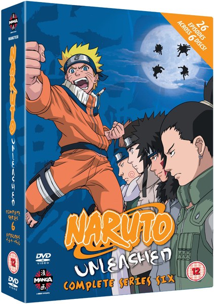 Naruto Unleashed Series 6 Complete Dvd Zavvi